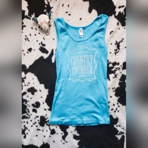5/$15 Country thunder 2013 tank top